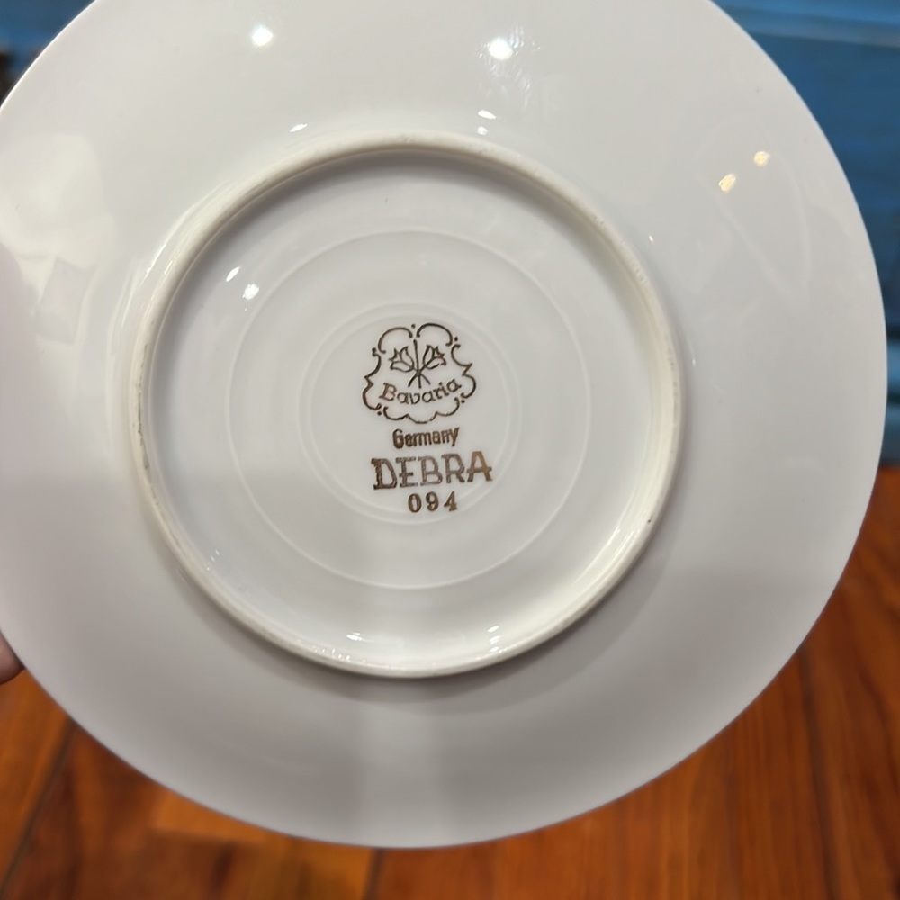 Vintage Bavaria, Debra Germany dessert plate - Picture 3 of 4